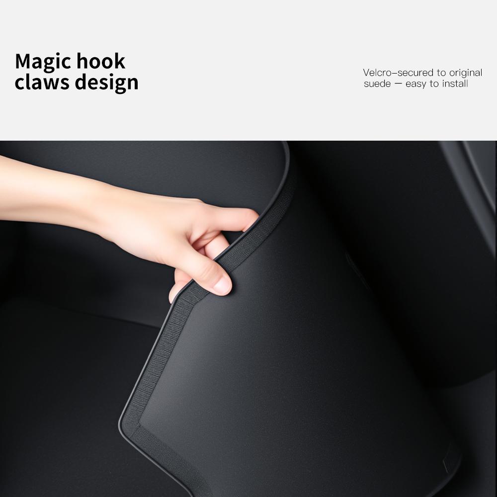 YZ For Tesla Model 3/Y Highland Juniper 2025 TPE Central Control Side Anti Kick Pad Anti-dirt Protective Protecto Accessories