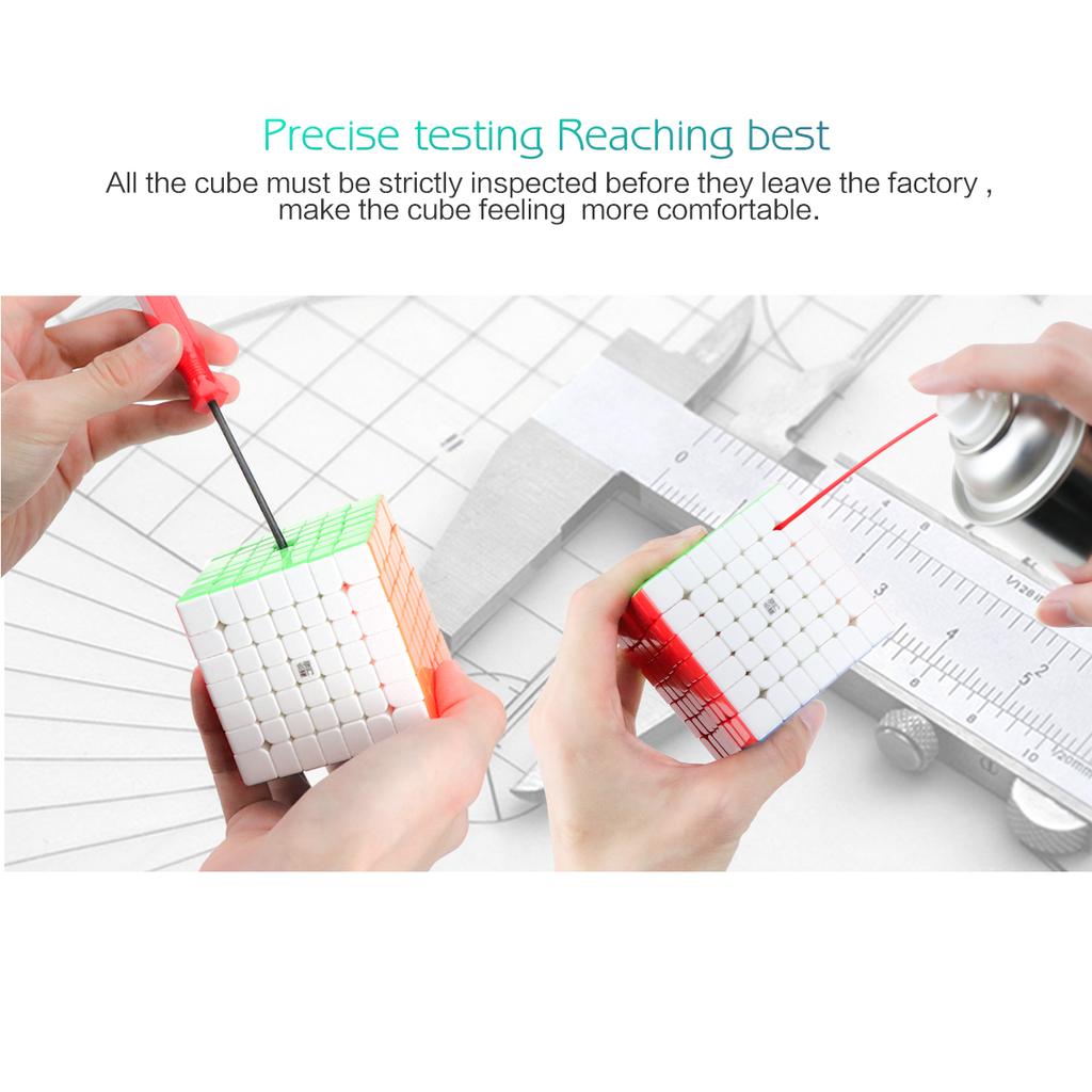 Non-Toxic Yj Yufu V2M 7X7X7 Magnetic Magic Cube Speed Cube 7X7 Cubo Magico For Educational Toys Kid Children Gifts