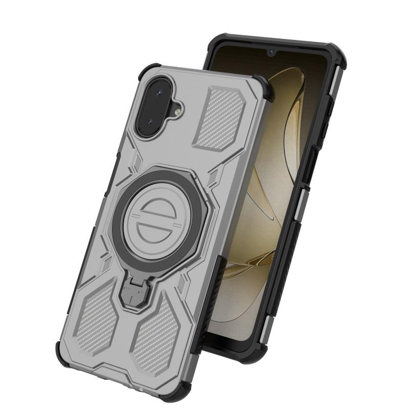 Etui Pokrowiec na Samsung A07 Samsung Galaxy A07 Capas Bumper na Telefon Odporny na Wstrząsy Atrakcja Adsorpcja Uchwyt Pierścieniowy Fundas Samsung A07