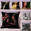 2P-Pac Tupac S-Shakur Kissenbezug Plüschstoff Weich Doppelseitig Bedruckt Sofa Warm Winter Zuhause Geschenk Kissenbezug