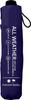 Nakatani Natural Basic Folding Umbrella for Sun and UV Navy Manual Rib Black Windproof Rain, Protection, [944-002], Opening, Size 55cm, Coated,