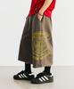 FREEMARIO Heraldic Symbol Bermuda Sweatpants [Charcoal]