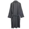 Burberry Hergestellt in Japan 100% Wolle Langarm Morgenmantel M Grau Loungewear Herren Gebraucht
