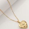 Openable Rose Photo Frame Photo Box Pendant Necklace