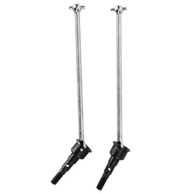 2Pcs Metal RC CVD Drive Shafts Universal Sturdy Stable RC Accessories for Hobao 10SC 1/10 RC Short