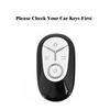 New Car Key Case Cover For Geely Ex2 - Leather Protective Key Shell Anti-Scratch Remote Key Protector