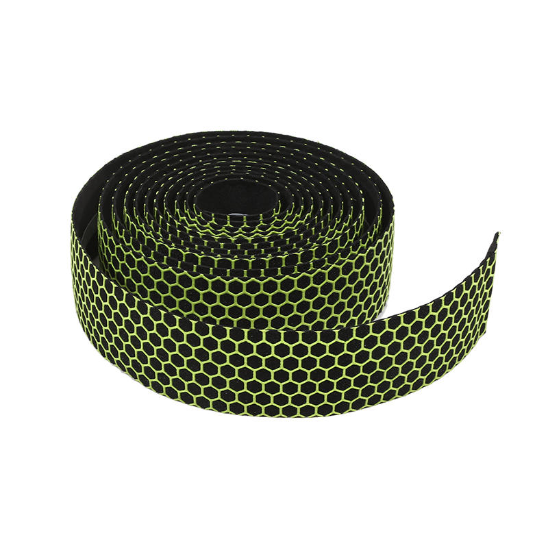 Random Shape Bike Handlebar Cushioned Comfort Strap Color Tape Cycling Damping Anti-Vibration Wrap Accessories