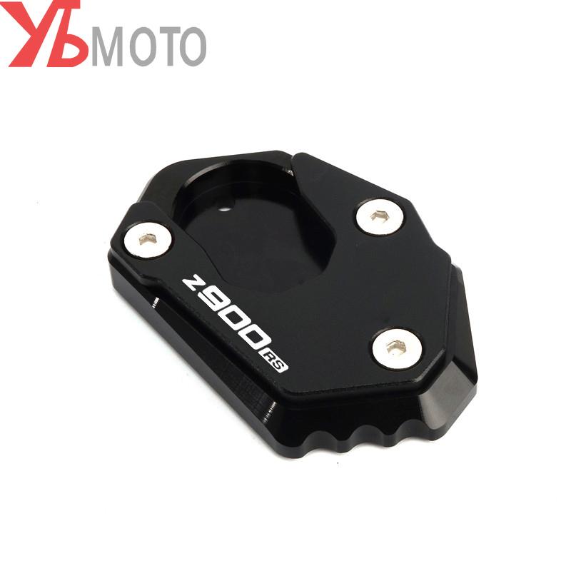 Motorcycle Kickstand Extension Pad For KAWASAKI Z900RS Z900 Rs 2017 2018     Accessories Side Stand