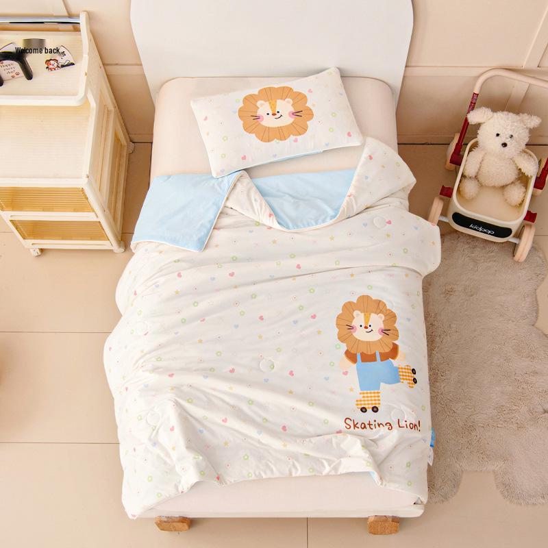 Class A Summer Kindergarten Nap Quilt: Washable, Thin, and Breathable for Air Conditioning