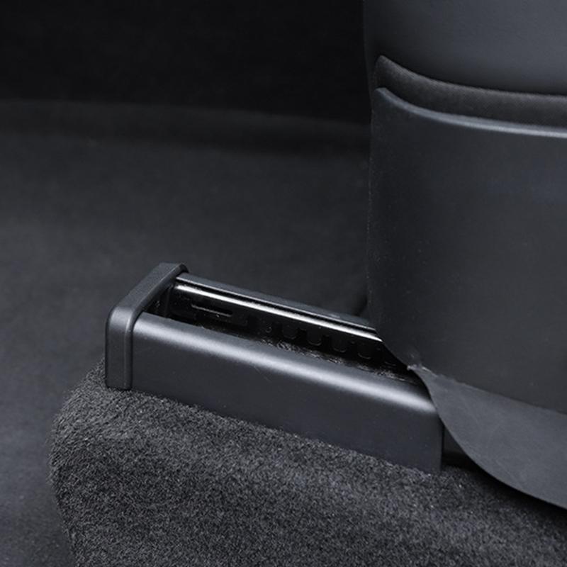 For Model 3 Y Juniper Highland 2025 4/8Pcs Seat Rail Cover Protector Rear End Pieces Backseat Slide Protection Anti-Kick