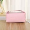 Fashionable Large Capacity Cosmetic Storage Bag Canvas Handheld Makeup Pouch Portable Makeup Organizer Travel
