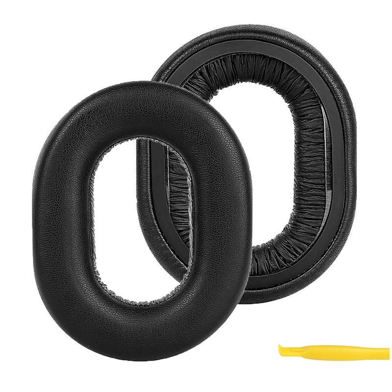 

Geekria ear pads QuickFit compatibility pad plantronics Plantronic BackBeat FIT 6100 Compatible with headphones ear/ear cup (Protein leather/black)