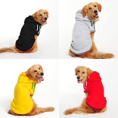 Big Dog Dog Fleece Sweater Golden Retriever Husky Labrador Big Dog Clothing