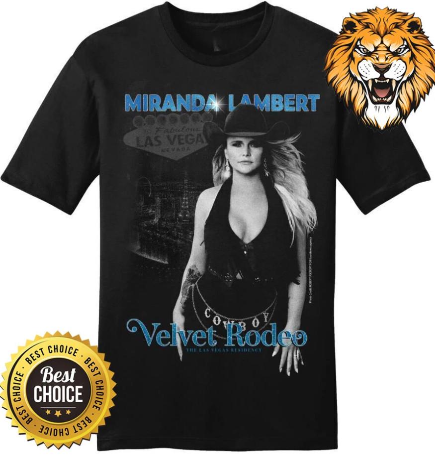 Velvet Rodeo The Miranda Lambert Unisex T-Shirt All Size S-5XL RS295 S