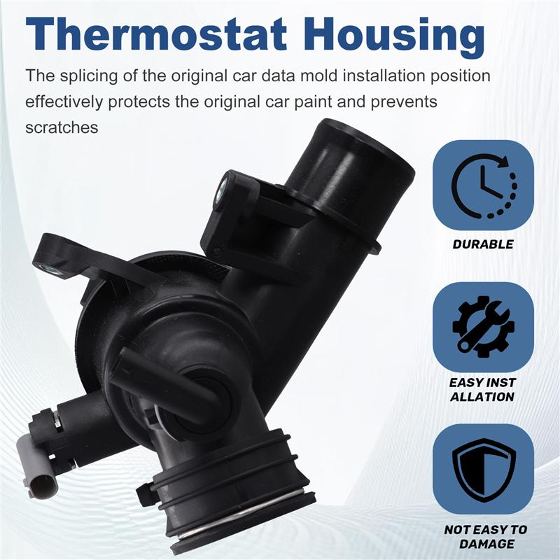 A6512002800 Engine Coolant Thermostat Housing NEW For Sprinter W204 W205 W212 W221 W222 6512002800