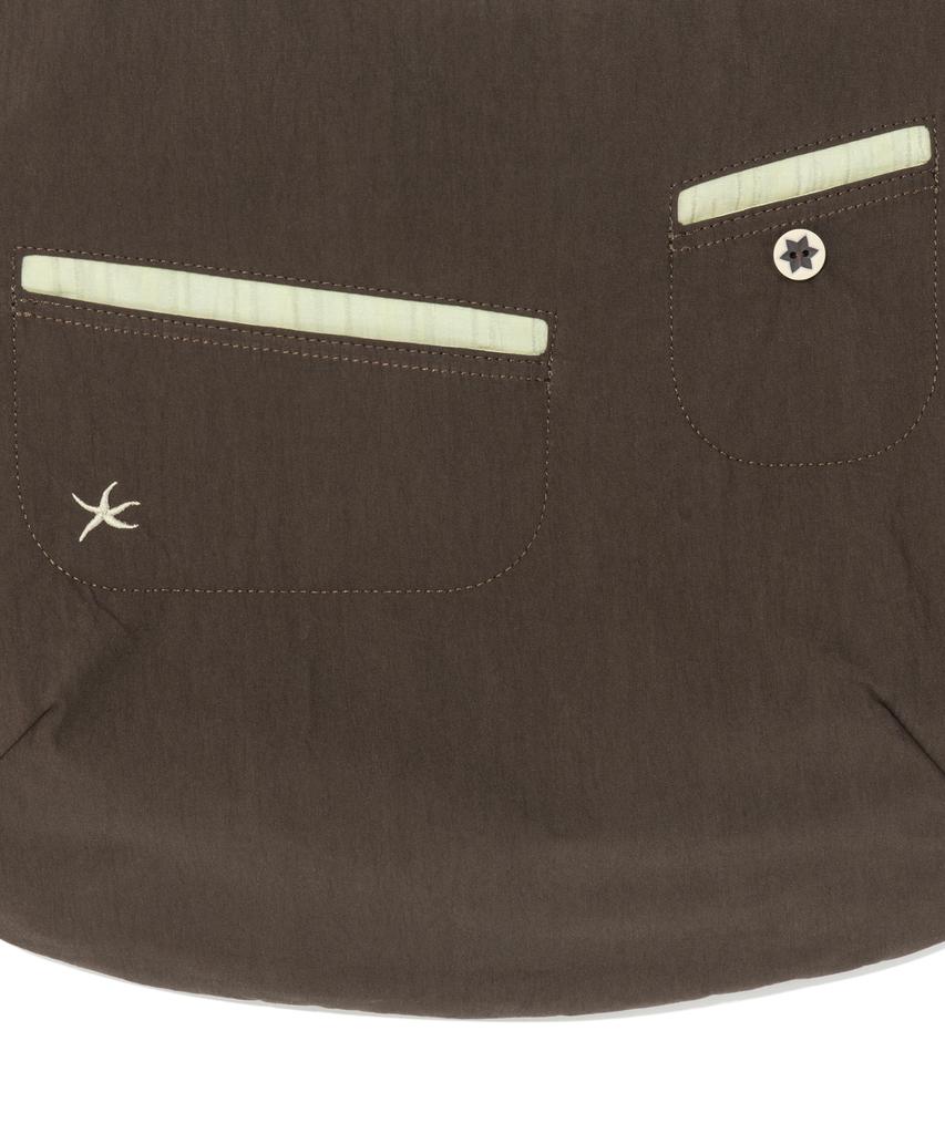 The Coldest Moment Tcm Curved Pocket Cross Bag (Brown)