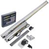 VEVOR Leitura Digital DRO de 2 Eixos Display 1000mm e 250mm de Curso Escala Linear de Precisão Leitura Digital de Eixo