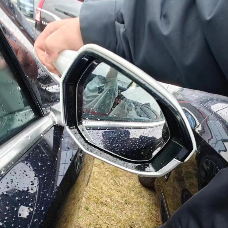 Car Upgrade Decoration Styling Tools ABS Car Rearview Side Mirror Cover Trim For BMW 5 Series i5 G60 2024+ Auto Accessories