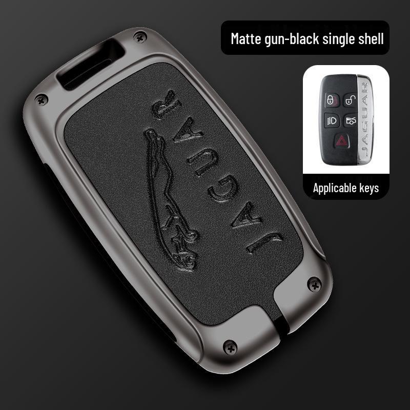 Metal Key Cover for 2024 Jaguar F-PACE, XFL, XEL, XJ/XE Remote