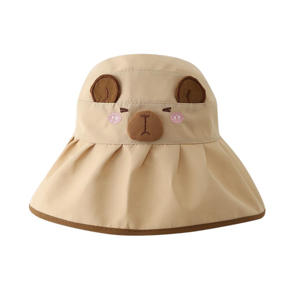 Open Top UV Protection Hat Cute Design Large Brim Hat Children's Sun Hat  For Boys And Girls