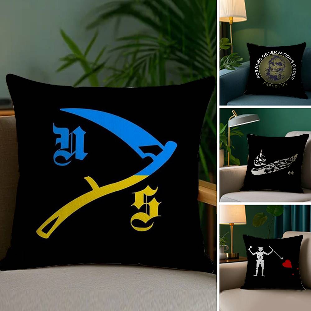 Forward O-Observations Group Pillow Case Plush Fabric Soft Double Sided Print Home Sofa High Quality Cushion Cover Throw