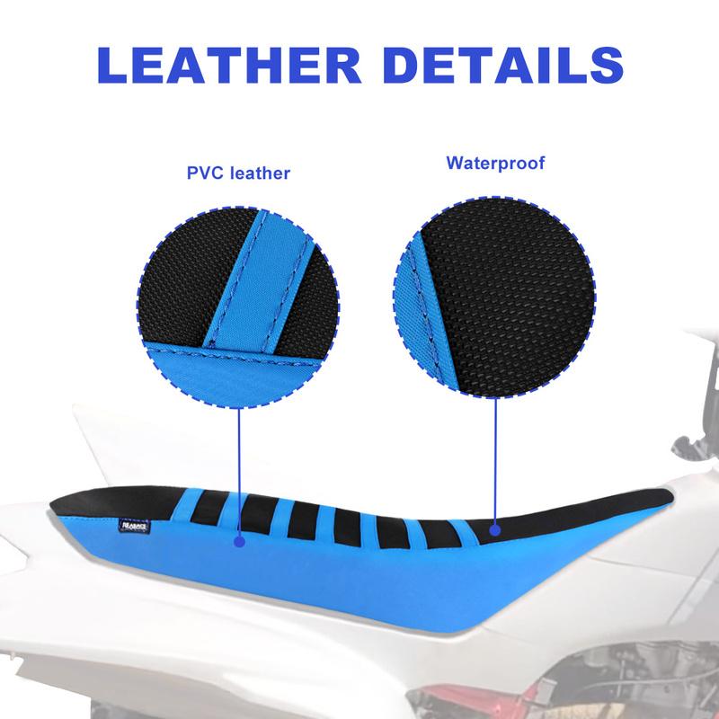 For Yamaha YFZ 450 YFZ450 2004 2005 2006-2013 Motorcycle Anti-Slip Seat Cover PVC Leather Waterproof Seat Cushion Pad Protector