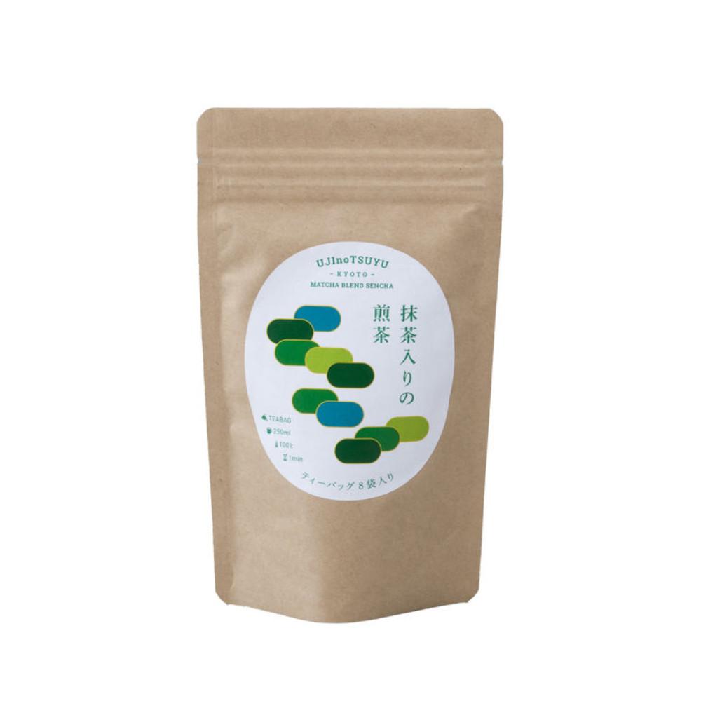 Japan Uji no Roseicha Sencha Grønn Te med Matcha Teposer 1 pose (8 poser)