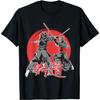 Japanese Kendo T-shirt Japan Anime Tshirt with Sword T-Shirt