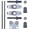 Valve Rocker Arm Push Rod Guide Plate Kit For Honda GX160 GX200 5.5HP 6.5HP Engine Motors 14791-ZE1-010,14410-ZE1-010,14431-ZE1-000,90012-ZE0-010.