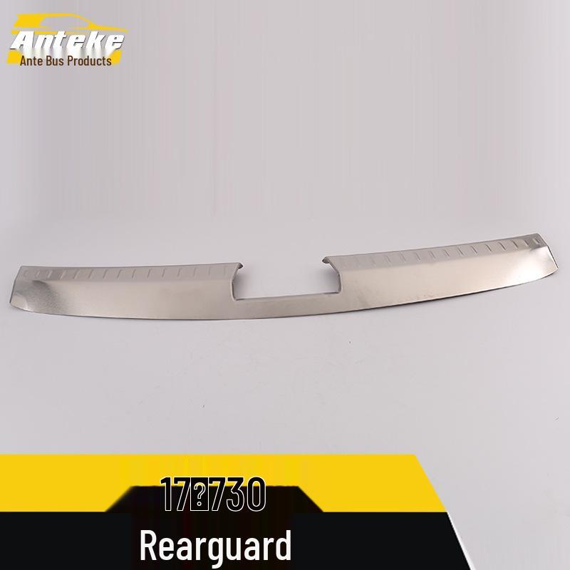 Rear Guard Plate Sequin and Trunk Bumper Protective Stickers for 17 Models of 730 Series