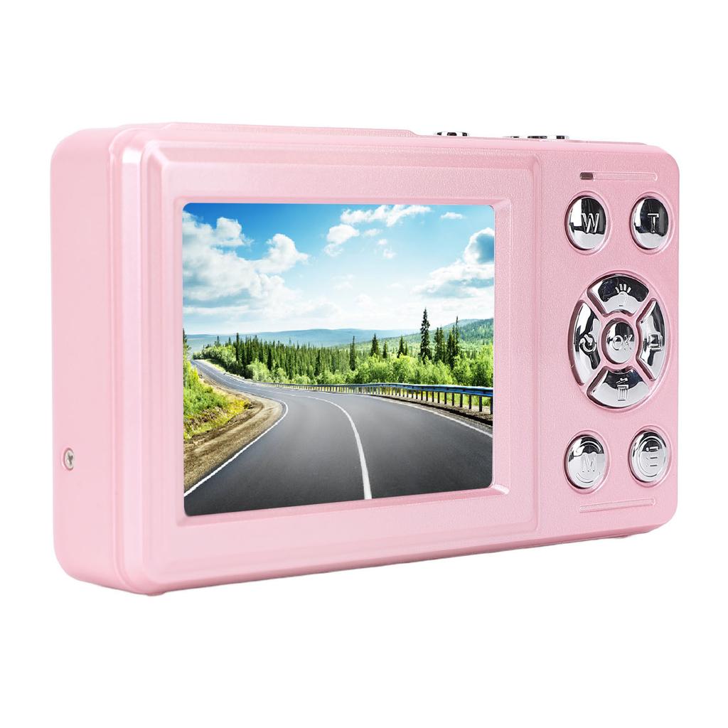 Digital Camera 4K 64MP 18x Zoom Auto Focus Loop Recording 2.8in Screen LED Fill Light Compact