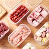 Kühlschrank Gefrorenes Fleisch Lagerung Box Frische-Halten Box Überlagert Organizadores Lebensmittel Lagerung Container