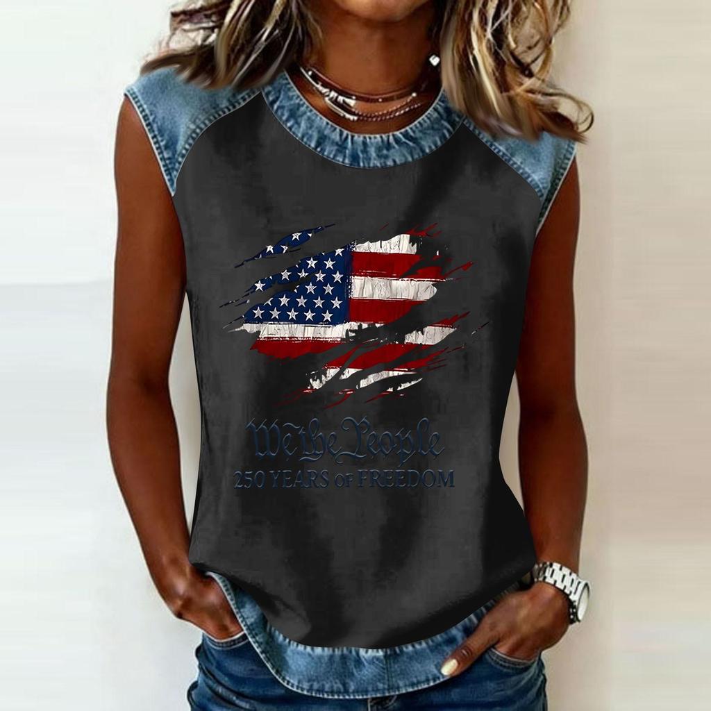 Camiseta informal de manga larga para mujer con cuello redondo y estampado