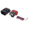 Motorcycle Waterproof Fuse Holder with 2pcs 40AMP Blade Fuses Inline Fuse Holder Motorcycle Fuse Box