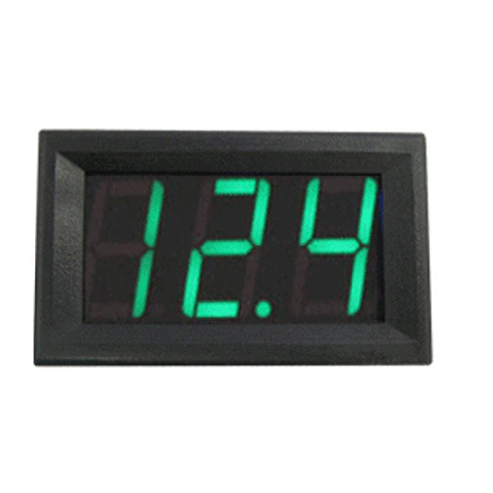 1 buc 0,56 inch DC0V-30V LED verde voltmetru digital instrument instrument 3 fire DC voltajmetru protecție inversă conexiune