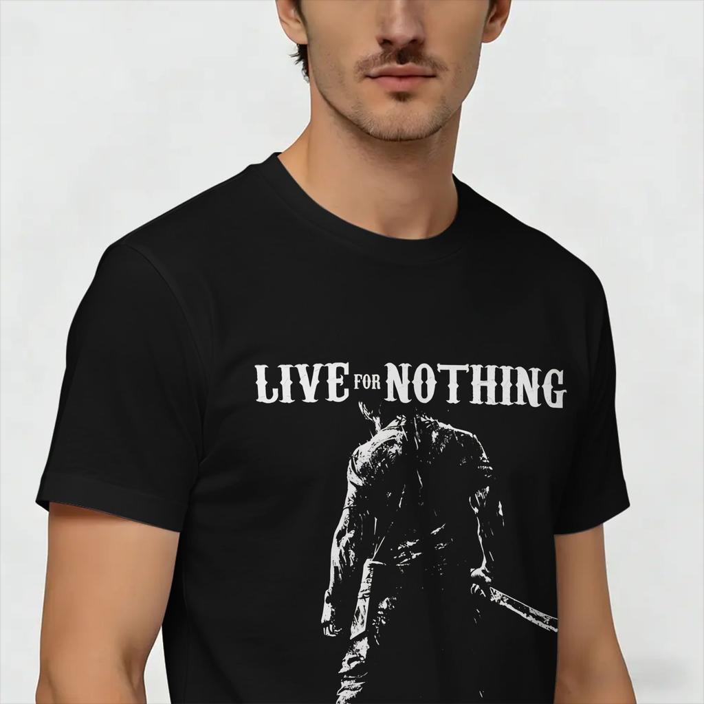 Vintage TShirt Beach John Rambos Popular TShirts Pure Cotton Tee Shirt for Unisex Awesome Design Short Sleeve Top Tees