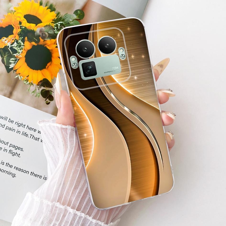 For Realme GT8 Pro 2025 Case RMX5210 Popular Flower Bowknot Soft Slim Silicone Back Cover For Realme GT 8 GT8 RealmeGT8 5G Coque