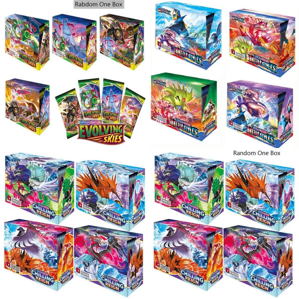 Ultimative Sammlung von 360 Pokémon-Karten mit Schwert & Schild Evolving Skies Shining Fates