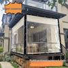 Wind, Rain & Cold-Proof Transparent Courtyard Enclosure Cloth with Edging & Eyelets - Greenhouse Window Seal for Balcony