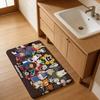 U-Undertale Floor Mat Cheaper Anti-slip Modern Living Room Balcony Printed Bedside Mats