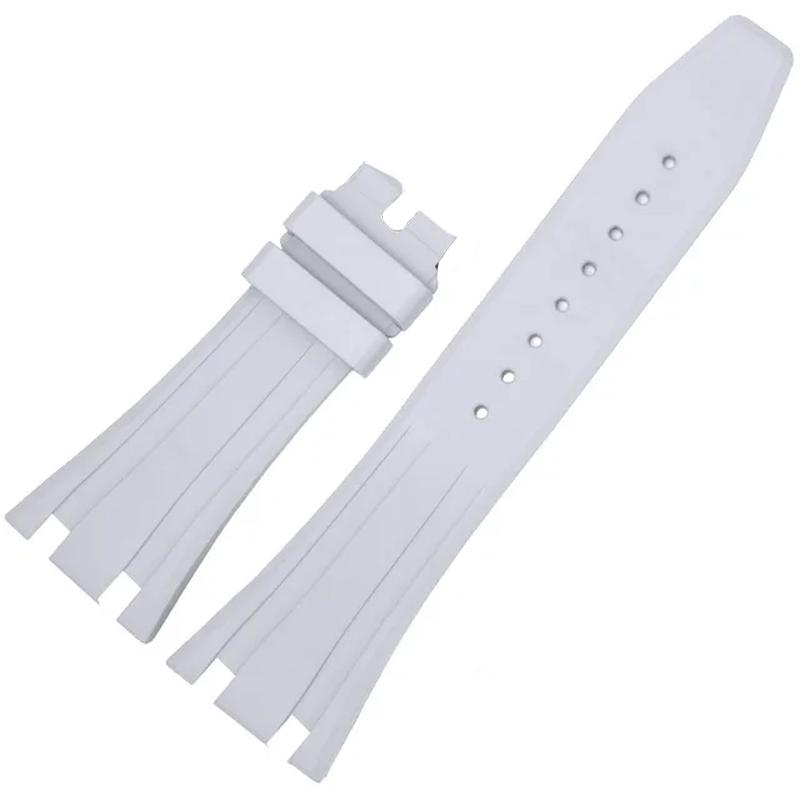

26mm 27mm Rubber Strap for AP Royal Oak Waterproof Replacement Bracelet for GA2100 GA-2110 Soft Silicone Watchband with Link Pin 26 or 27mm