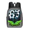 Colorful Number 67 Printing Single Layer Backpack for Boy and Girls Best Gifts 2D Flat Cartoon School Bags for Children