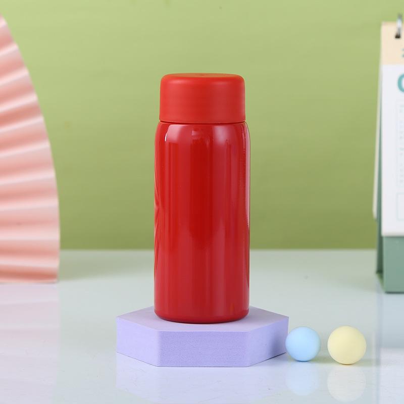 150ml Stylish Portable Stainless Steel Mini Thermos Cup for Women Creative Cute Travel Water Bottle Fashion Pocket Insulated Mug