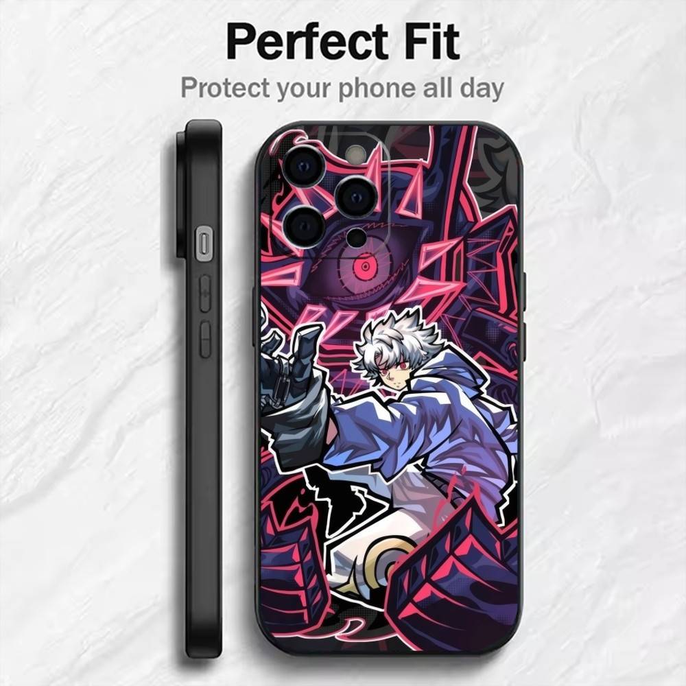 Cleaners RUDO Anime G-GachiakutaS Phone Case For iPhone17,16,15,14,13,12 Plus,Max Soft Silicone Black Cover