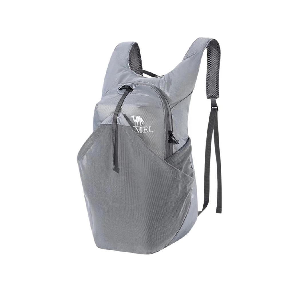 CAMEL Outdoor Backpack, Sport Backpack, Lightweight Foldable Hiking Bag, W9B318013B, Gray, 26*13*43cm