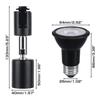 Szbritelight Spotlight, E26 Duct Rail Light, Bulb Included, Duct Rail Lighting Fixture, Lighting Rail, PAR20 Reflector Bulb, Lamp, LED Bulb and