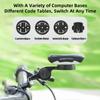 Bike Computer Mount Aluminum Alloy Bicycle Mounting Bracket for Guages Adjustable Bike Front