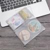 Standard Notebook Zipper Bag Journal Planner Card Holder PVC Zipper Bag Notebook Storage Bag