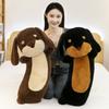 Cute Dachshund Rose Puppy Plush Toy Valentine's Day Gift Sofa Sleeping on Pillow Long Dog Hug Pillow