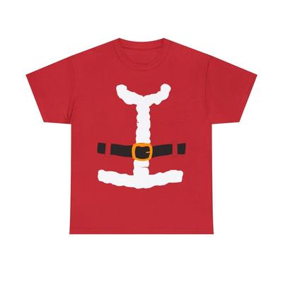 T-shirt Graphique Costume de Père Noël